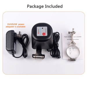 Intelligente ZIGBEE Wasser ventil Batterie betriebene Bar Design Kugel hahnsc halter <span class=keywords><strong>IOS</strong></span> Sprach steuerung für Smart Home - Product Image 5