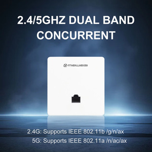 Wifi6 ax1800 2.4G 5.8G băng tần kép AP Gigabit PoE cung cấp điện không dây loại 86 bảng AP cho khách sạn biệt thự truy cập wifi 1800Mbps - Product Image 5