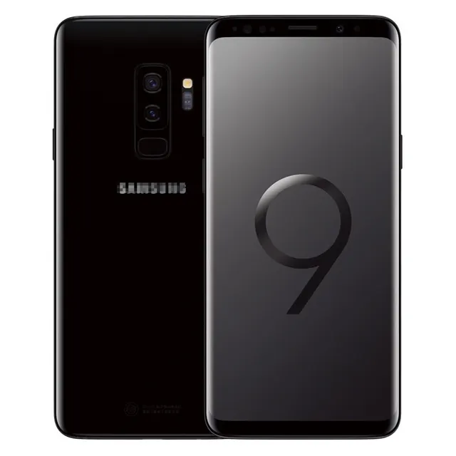 사용 된 Celulares 삼성 갤럭시 S9 + 플러스 S9 휴대 전화 초 손 스마트 폰 8MP 사용 전자 제품 4GB 6.2 대한 원래 잠금 해제