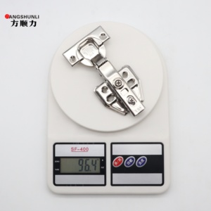 Charnières de quincaillerie d'armoire de cuisine à fermeture automatique pour meubles hydrauliques en acier inoxydable soakable pour bureau à domicile et chambre à coucher - Product Image 4