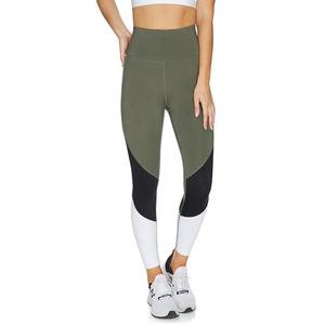 Mallas de Yoga de cintura alta para mujer con estampado de control de barriga pantalones de entrenamiento ajustados - Product Image 1