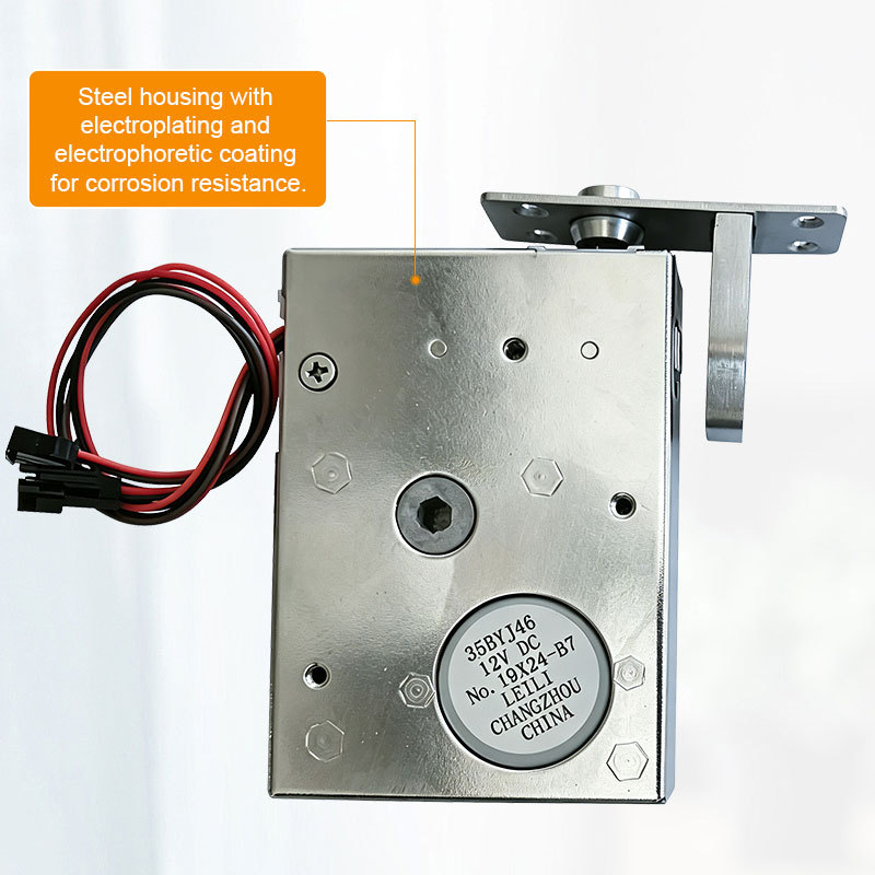 Electric Lock- Heavy Duty High Load with Remote Monitoring, Gear Motor Driven for Cabinet Door · image 2