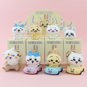 Caja Sorpresa con 8 Figuras de Anime Kawaii Chiikawa <span class=keywords><strong>Joke</strong></span> Bear, 20 Estilos Diferentes, Personajes Lindos de Moda, Figuras de PVC de 8cm - Product Image 1