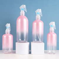Flacon pulvérisateur en plastique de 200 ml, fabricant chinois, désinfectant pour les mains, brume fine, pompe à gâchette en plastique, emballage cosmétique en plastique