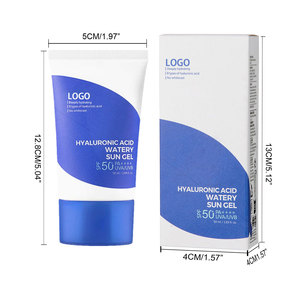 Oem Hàn Quốc CN Khối Bán Buôn 50Ml Spf50 + Axit Hyaluronic Nước Mặt Trời Gel Kem Dưỡng Ẩm Vẻ Đẹp & Chăm Sóc Cá Nhân Mặt Trời Bảo Vệ - Product Image 6