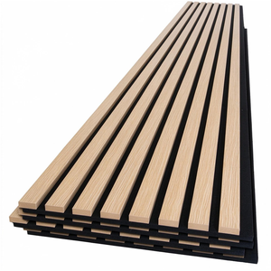 Akustikpaneele aus Walnussholz für Innenräume, Schallschutz-Wandverkleidung für Schlafzimmer und Hotels - Product Image 1