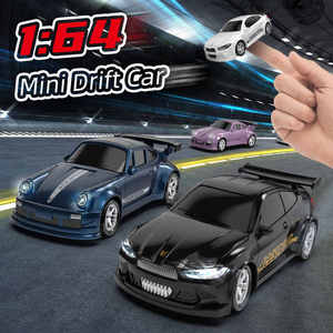 FiveS tar Mini RC Auto 1/64 2.4G 4WD Full Proportional <span class=keywords><strong>Racing</strong></span> RC Drift Auto On-Road Elektro fahrzeug Spielzeug für 8 Jahre Kinder