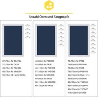 Store occultant 100 % pour lucarne Sweethome, sans perçage, protection solaire, avec ventouses pour fenêtres Velux