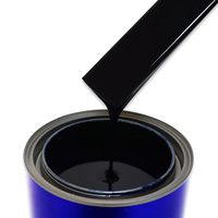 Peinture automobile liquide acrylique 1K super brillante violet-bleu, directement de l'usine, pour réparation de rayures et revêtement plastique