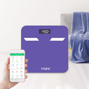 Leaone Électronique Salle De Bains Poids Intelligent Échelle De Graisse Corporelle Bluetooth IMC/<span class=keywords><strong>BMR</strong></span> Avec Écran D'affichage LCD Balance Étanche - Product Image 2