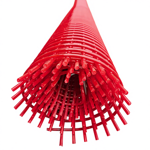 ตะแกรงกรองโพลียูรีเทนแกนเหล็กพร้อมตาข่ายโลหะ ตะแกรงกรองโพลียูรีเทนแบบทำความสะอาดตัวเอง - Product Image 4