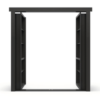 Porte cachée Murphy en bois massif de haute qualité Design traditionnel pour l'application de porte de bibliothèque invisible intérieure de chambre à coucher