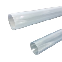 Tube en PVC-U de qualité médicale à intérieur lisse pour la livraison d'échantillons en laboratoire hospitalier, système pneumatique