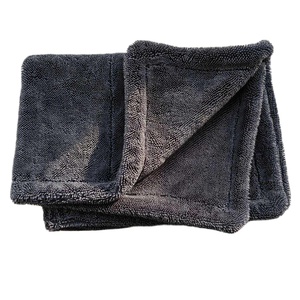 Chuyên nghiệp siêu mềm 1200gsm edgeless sợi nhỏ xoắn khô vải rửa xe khăn - Product Image 1