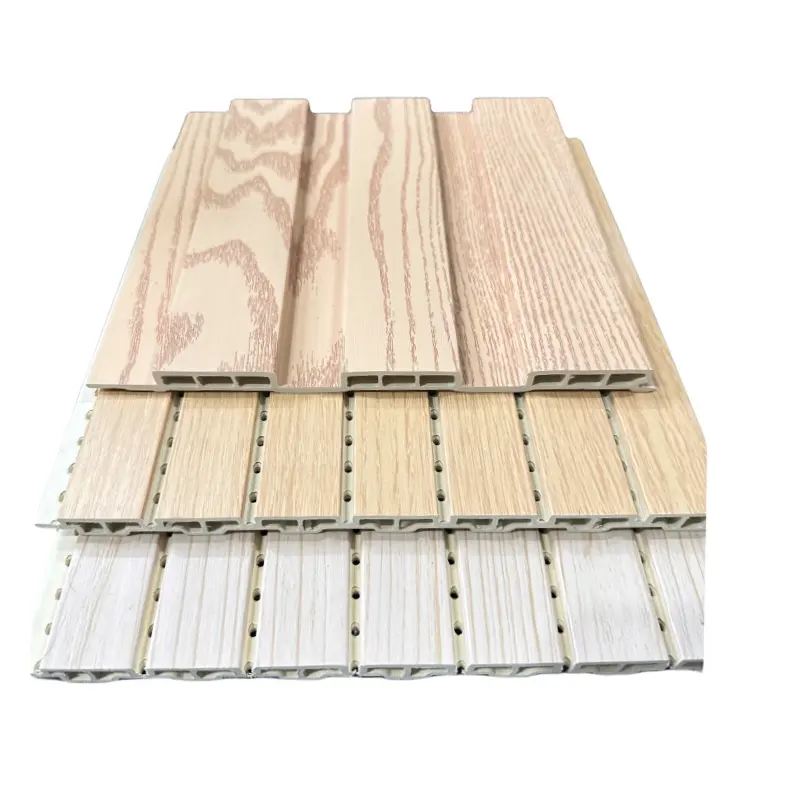 Paneles de pared integrados de madera y bambú comercial de exportación de alta calidad