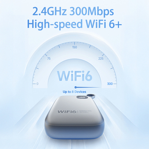 แบตสำรองพกพา 5000mAh พร้อมเราเตอร์ 2 in 1 รองรับ LTE 4G WiFi6  ใช้เป็นพาวเวอร์แบงค์ได้  ฮอตสปอต WiFi ระยะ 300 เมตร สำหรับใช้งานกลางแจ้ง พร้อมช่องใส่ซิมการ์ด - Product Image 4