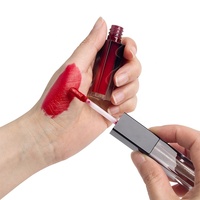 Vente en gros de fard à paupières liquide pailleté confortable 2 en 1 et de rouge à lèvres liquide mat métallique
