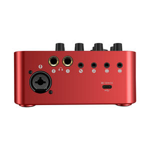 Para Takstar MX1 PRO K1 Mezclador de audio profesional Webcast Equipo de DJ con LED Voz inversa para computadora de teléfono móvil para <span class=keywords><strong>Singin</strong></span> - Product Image 4