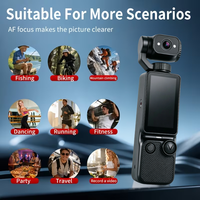 4K CMOS Actionkamera 120° Weitwinkel 10x-20x Optischer Zoom 1,9" Bildschirm Tragbare Vlog- & Video-Kamera für Outdoor/Fahrrad/Motorrad-Nutzung