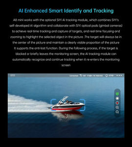 Fotocamera Gimbal A8 Mini 4K 8MP HD con Zoom Digitale 6X e Sensore Sony CMOS, Identificazione Intelligente e Tracciamento per UGV, USV, Aerei RC e Droni FPV - Product Image 4