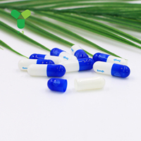 Capsules végétales vides de qualité pharmaceutique YS HPMC, solubles dans l'estomac, modèle # 0