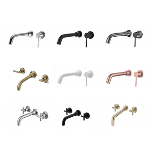 Nhúng loại lưu vực vòi nước phòng tắm lưu vực bồn rửa vòi đồng lạnh nước nóng Mixer tap sàn gắn chậu rửa tap - Product Image 1