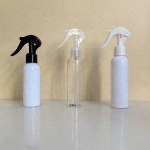 Wholesale PET Plastic Black White 200 250 300 ml 200ml 250ml 300ml Trigger Spray Mist Bottles for Hair <b>Cleaner</b> - Product Image 1