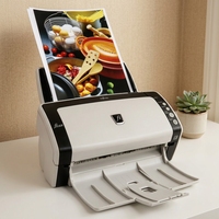 Scanner ADF A4 FI-6130Z reconditionné d'occasion, 40ppm 80ipm, recto-verso, 600dpi, TWAIN ISIS pour l'archivage de documents de bureau