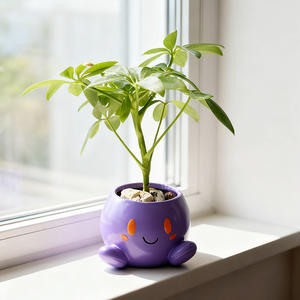 กระถางต้นไม้รูปทรงดอกไม้พอกี๋ (<span class=keywords><strong>Oddish</strong></span>) ทำจากเรซิ่นใหม่ เป็นมิตรกับสิ่งแวดล้อม ทนทาน น้ำหนักเบา ทันสมัย สร้างสรรค์ สำหรับสวน จากโรงงาน - Product Image 4
