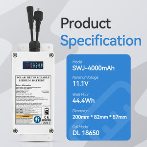 ODM OEM Настраиваемый литий-ионный аккумулятор 12В с элементами 18650 для домашних солнечных энергосистем, перезаряжаемый, UN38.8 - Product Image 6