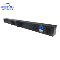 Barre lumineuse stroboscopique BOTAI 720 LED RGBW avec synchronisation WiFi/DMX, effets 30 Hz et boîtier en aluminium pour DJ/spectacles sur scène, 48+24 zones