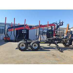 Remolque <span class=keywords><strong>de</strong></span> madera con cargador <span class=keywords><strong>de</strong></span> troncos <span class=keywords><strong>forestal</strong></span> controlado por control remoto hidráulico <span class=keywords><strong>de</strong></span> servicio pesado aprobado por CE con grúa <span class=keywords><strong>de</strong></span> <span class=keywords><strong>cabrestante</strong></span> <span class=keywords><strong>de</strong></span> brazo hidráulico - Product Image 3