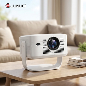 Proyector HY450Max de Fábrica de Alto Brillo, 1080P, Enfoque Automático, Corrección Trapezoidal Automática, WiFi, BT, Android, Proyector LCD Inteligente para <span class=keywords><strong>Cine</strong></span> en Casa - Product Image 1