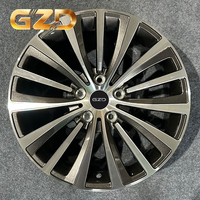 Velg Mobil GZD Forged Alloy 16 17 Inch 4x114.3 4x100 Set 4, Velg Mobil Penumpang Ekonomis Pengganti OEM Grosir Pabrik