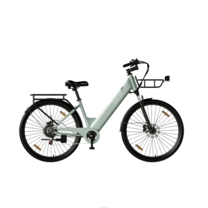 Nuova <span class=keywords><strong>Bici</strong></span> <span class=keywords><strong>Elettrica</strong></span> C1pro dal Magazzino UE, Batteria Rimovibile da 18Ah, Cestino Anteriore, Copricatena, Supporto Telefono, con Lucchetto, E-bike da Città - Product Image 1