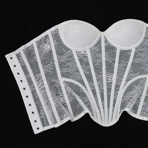 <span class=keywords><strong>Corset</strong></span> bustier <span class=keywords><strong>transparent</strong></span> <span class=keywords><strong>noir</strong></span> pour accessoire de robe, fête de mariage, soutien-gorge, lingerie féminine, haut de <span class=keywords><strong>corset</strong></span> - Product Image 5