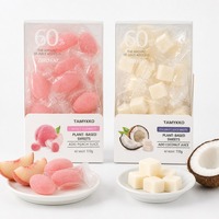 Penjualan laris Fudge permen karet manis pabrikan buah Jelly Gummy Candy Dulces permen kunyah manis