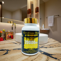 Offre Spéciale : Capsules de Glutathion 20000mg, Vitamine C et Collagène pour l'Éclaircissement de la Peau – Complément Herbal pour Adolescents et Adultes
