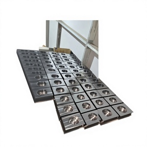 Bloque de Acero de Alta Pureza, Mecanizado por CNC Personalizado, con Orificio de Precisión, Componente de Molde Industrial, Tolerancia de 0.01 mm - Product Image 1