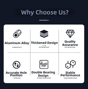 Cilindro amortiguador de doble cabezal HC/MAD para brazo robótico 20X64/70/75, accesorios para brazo inclinado de máquina de moldeo por inyección - Product Image 5