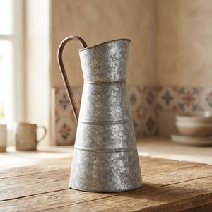 Jardinière galvanisée de qualité supérieure Cruche rustique Pots de jardinière design faits à la main Jardinière en gros élégante classique - Product Image 1
