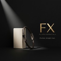 Ensemble d'accessoires de fitness pour la maison FX Durable, comprenant un tapis de yoga, un anneau de musculation, des haltères et des barres de musculation, un équipement de Pilates