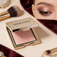 Palette de fards à paupières multichromes personnalisée à faible MOQ, pigmentée de luxe, marque privée, maquillage pailleté, palette de fards à paupières sans cruauté