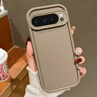 Housse antichoc en TPU souple de couleur unie mate pour Google Pixel 7 8 9 Pro 8A 7A étui mat pour téléphone portable Pixel 9 Pro XL
