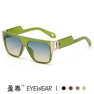 Nouvelles lunettes de soleil pour femmes, best-seller transfrontalier, <span class=keywords><strong>concept</strong></span> euro-américain, design polygonal, miroir intégré, style urbain tendance - Product Image 2