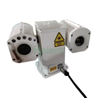 Haierc Laser répulsif automatique étanche pour les oiseaux pour l'aéroport Dissuasion laser longue distance pour les pigeons Insectes Contrôle des animaux