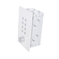 Panel de Control de Pared con Protocolo UDP y Procesador de Audio DSP, con 8 Botones y 1 Perilla Giratoria