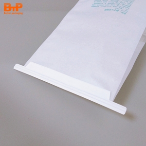Sacs en papier kraft personnalisés avec fenêtre pour emballage de pain grillé <span class=keywords><strong>BTP</strong></span>, sacs alimentaires en plastique écologiques pour farine, fabrication OEM - Product Image 5