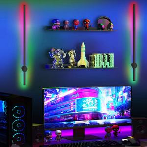 Luz de Pared RGB Inteligente con Control por Aplicación, Ritmo Musical, Ambiente LED, Luz para Sala de Juegos, Luz Ambiental para Sala de Estar - Product Image 4