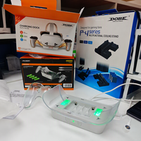 Station de charge DOBE compatible avec les casques VR Meta Quest 2/3/3S, station de charge pour manettes, accessoires VR pour Meta Quest 3